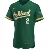 Men Oakland Athletics Green Alternate MLB Jersey - uafactory