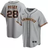 Men San Francisco Giants Gray MLB Jersey - uafactory