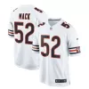 Men Chicago Bears Khalil Mack #52 White Game Jersey - uafactory