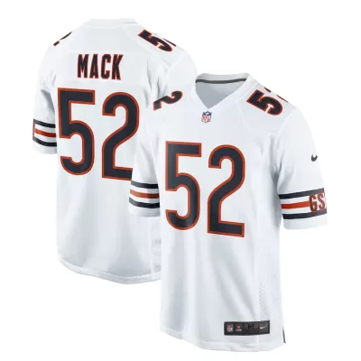 Men Chicago Bears Khalil Mack #52 White Game Jersey - uafactory