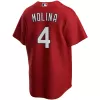 Men St. Louis Cardinals Red Alternate MLB Jersey - uafactory