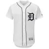 Men Detroit Tigers Home White MLB Jersey - uafactory