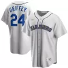 Men Seattle Mariners Home White MLB Jersey - uafactory