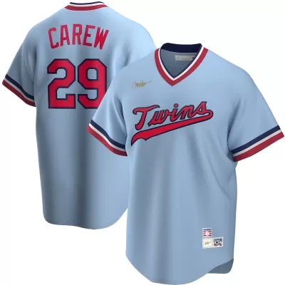 Men Minnesota Twins Light Blue MLB Jersey - uafactory