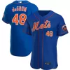 Men New York Mets Royal Alternate MLB Jersey - uafactory