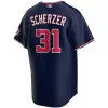 Men Washington Nationals Navy Alternate MLB Jersey - uafactory