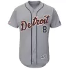 Men Detroit Tigers Gray MLB Jersey - uafactory