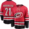 Men Carolina Hurricanes Niederreiter #21 NHL Jersey - uafactory