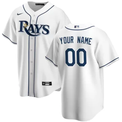 Men Tampa Bay Rays White MLB Jersey - uafactory