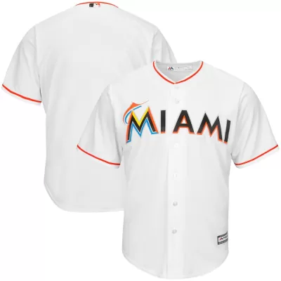 Men Miami Marlins White MLB Jersey - uafactory