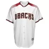 Men Arizona Diamondbacks Goldschmidt Majestic Big & Tall Official Cool Base Player Jersey - White/Sedona Red MLB Jersey - uafactory