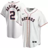 Men Houston Astros Home White MLB Jersey - uafactory