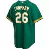 Men Oakland Athletics Green Alternate MLB Jersey - uafactory