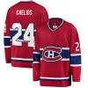 Men Montreal Canadiens Chelios #24 NHL Jersey - uafactory