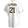 Men Pittsburgh Pirates Home White MLB Jersey - uafactory