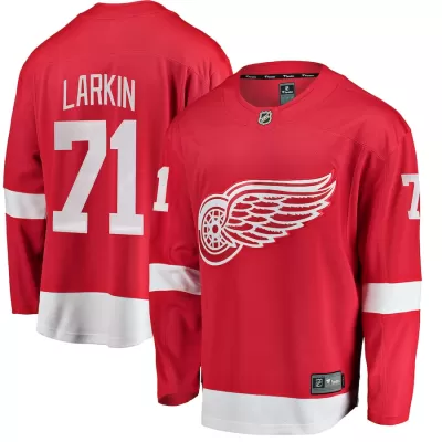 Men Detroit Red Wings Larkin #71 NHL Jersey - uafactory