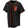 Men San Francisco Giants Black Alternate MLB Jersey - uafactory