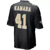 Men New Orleans Saints Kamara #41 Black Game Jersey - uafactory