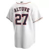 Men Houston Astros Home White MLB Jersey - uafactory