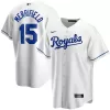 Men Kansas City Royals Home White MLB Jersey - uafactory