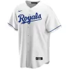 Men Kansas City Royals Home White MLB Jersey - uafactory