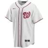 Men Washington Nationals Home White MLB Jersey - uafactory