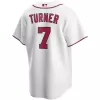 Men Washington Nationals Home White MLB Jersey - uafactory