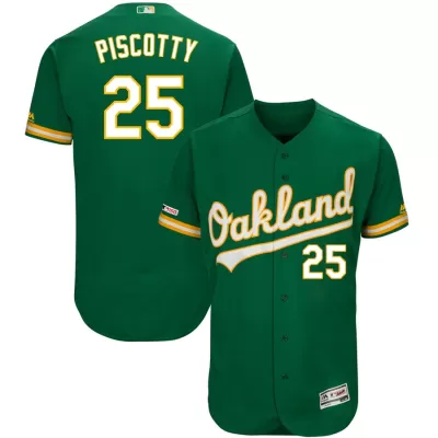 Men Oakland Athletics Green Alternate MLB Jersey - uafactory