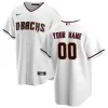 Men Arizona Diamondbacks Home White MLB Jersey - uafactory