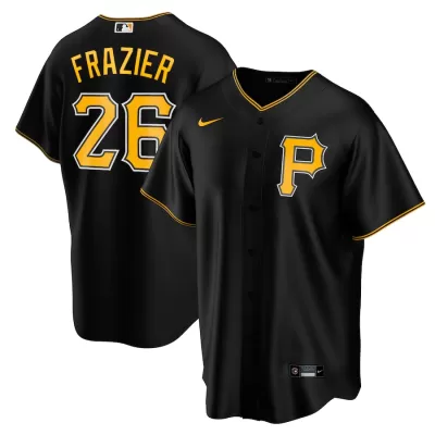 Men Pittsburgh Pirates Black Alternate MLB Jersey - uafactory