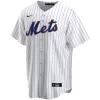 Men New York Mets Home White MLB Jersey - uafactory