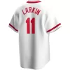 Men Cincinnati Reds Home White MLB Jersey - uafactory