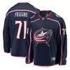 Men Columbus Blue Jackets Foligno #71 NHL Jersey - uafactory