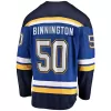 Men St.Louis Blues Binnington #50 NHL Jersey - uafactory