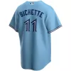 Men Toronto Blue Jays Blue Alternate MLB Jersey - uafactory