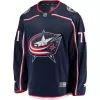 Men Columbus Blue Jackets Foligno #71 NHL Jersey - uafactory