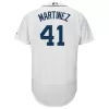 Men Detroit Tigers Home White MLB Jersey - uafactory