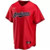 Men Cleveland Indians Red Alternate MLB Jersey - uafactory