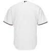 Men Miami Marlins Home White MLB Jersey - uafactory