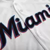 Men Miami Marlins Home White MLB Jersey - uafactory