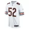 Men Chicago Bears Khalil Mack #52 White Game Jersey - uafactory