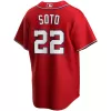 Men Washington Nationals Red Alternate MLB Jersey - uafactory