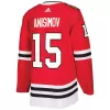 Men Chicago Blackhawks Anisimov #15 NHL Jersey - uafactory