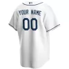 Men Tampa Bay Rays White MLB Jersey - uafactory