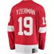Men Detroit Red Wings Yzerman #19 NHL Jersey - uafactory