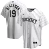 Men Colorado Rockies Home MLB Jersey - uafactory