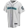 Men Seattle Mariners Home White MLB Jersey - uafactory