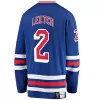 Men New York Rangers Leetch #2 NHL Jersey - uafactory