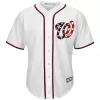 Men Washington Nationals White Alternate MLB Jersey - uafactory