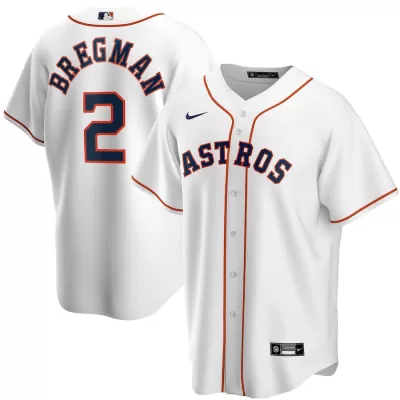 Men Houston Astros Home White MLB Jersey - uafactory